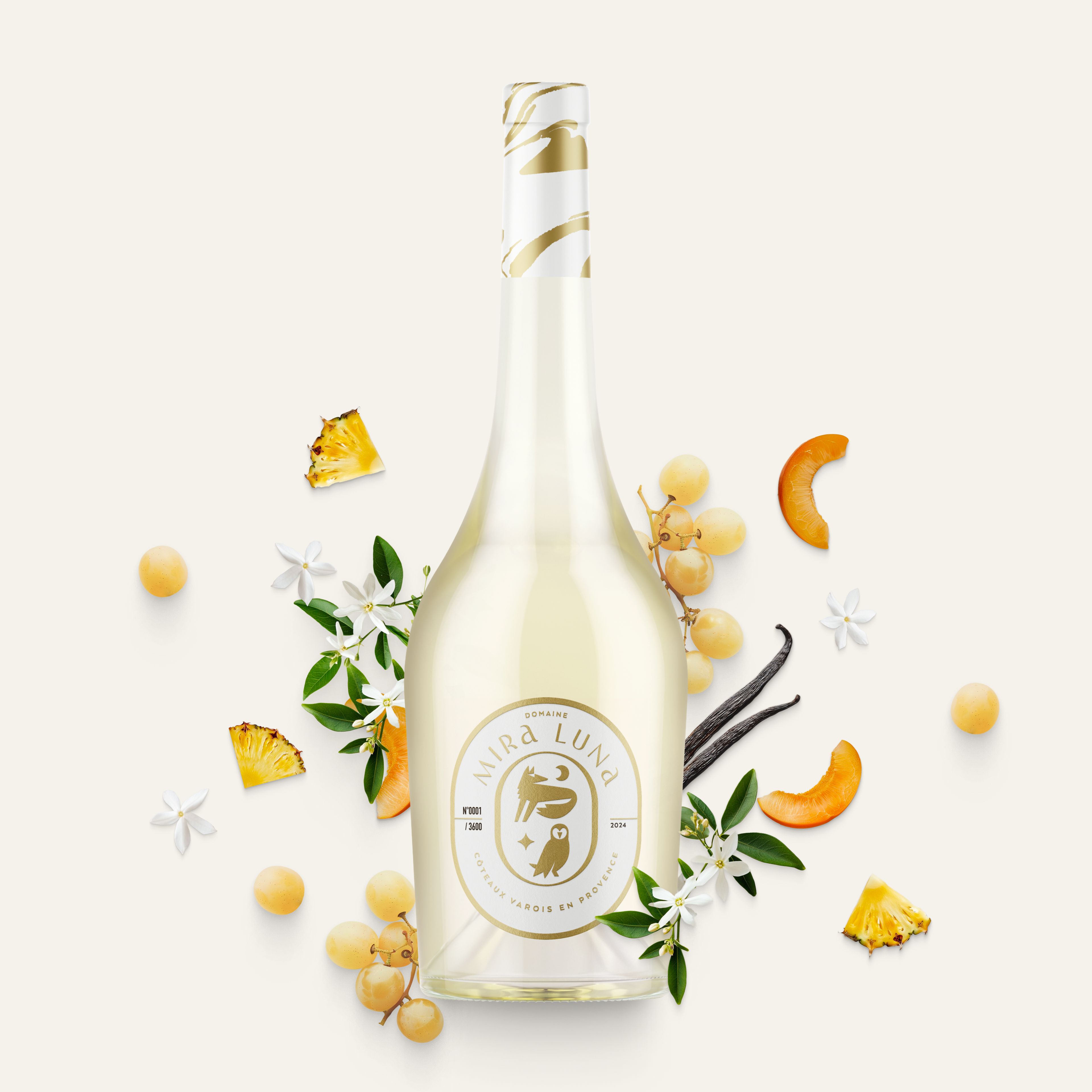 Mira Luna Blanc Rolle Coteaux Varois en Provence BIO - cuvée Amphore 2024
