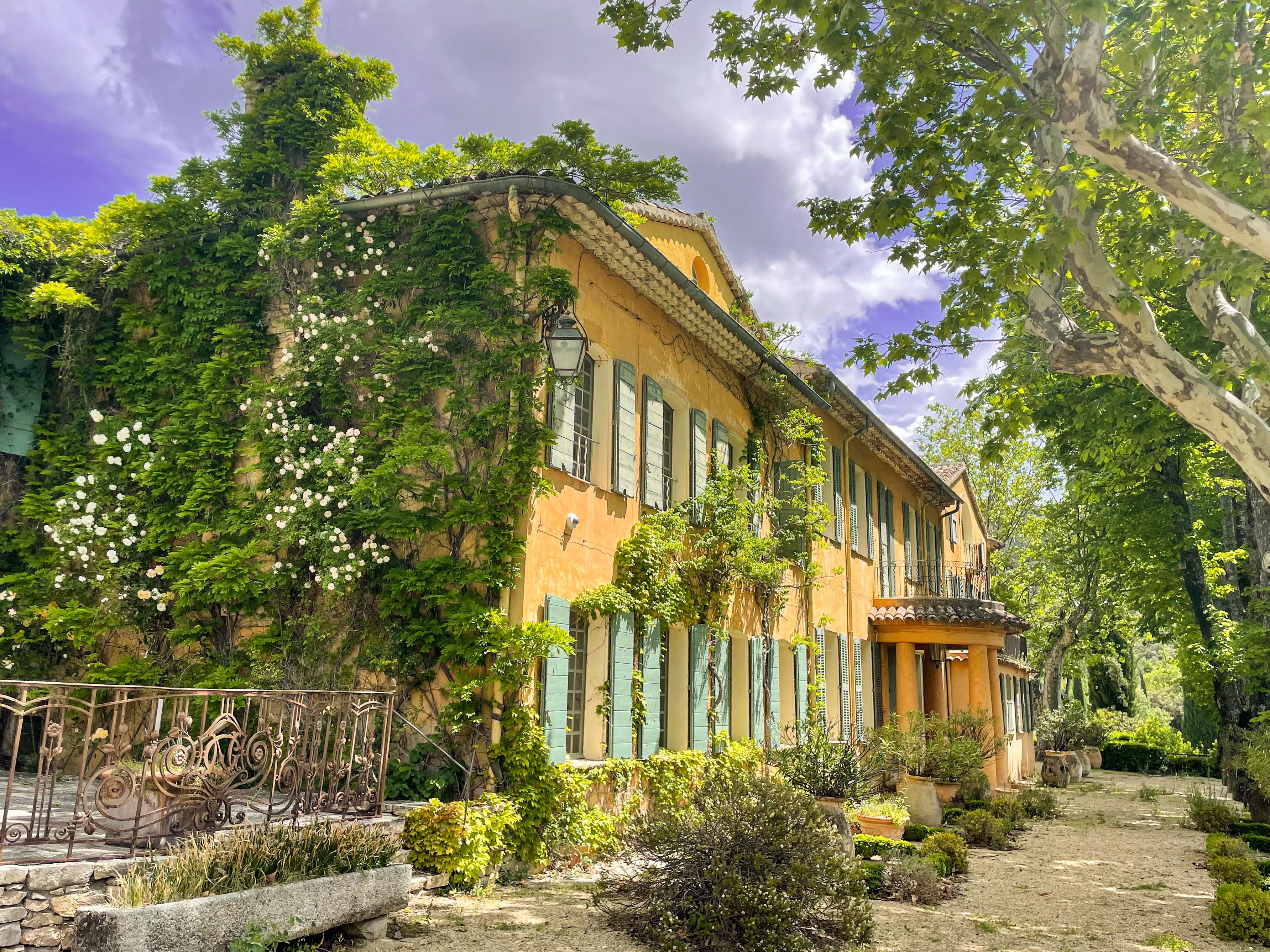 Domaine de la Baume du peintre Bernard Buffet