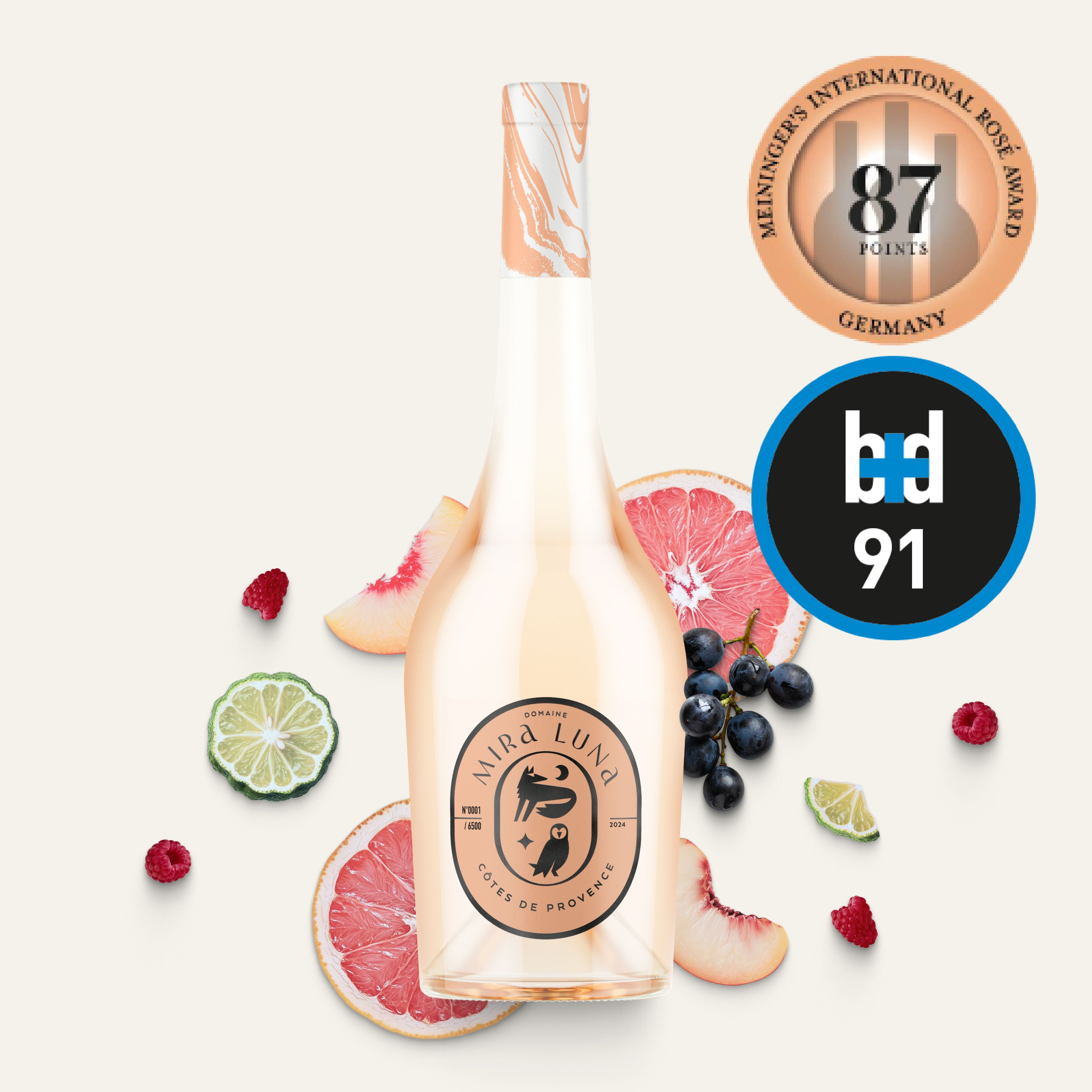 Vin Mira Luna Rosé Côtes de Provence 2024