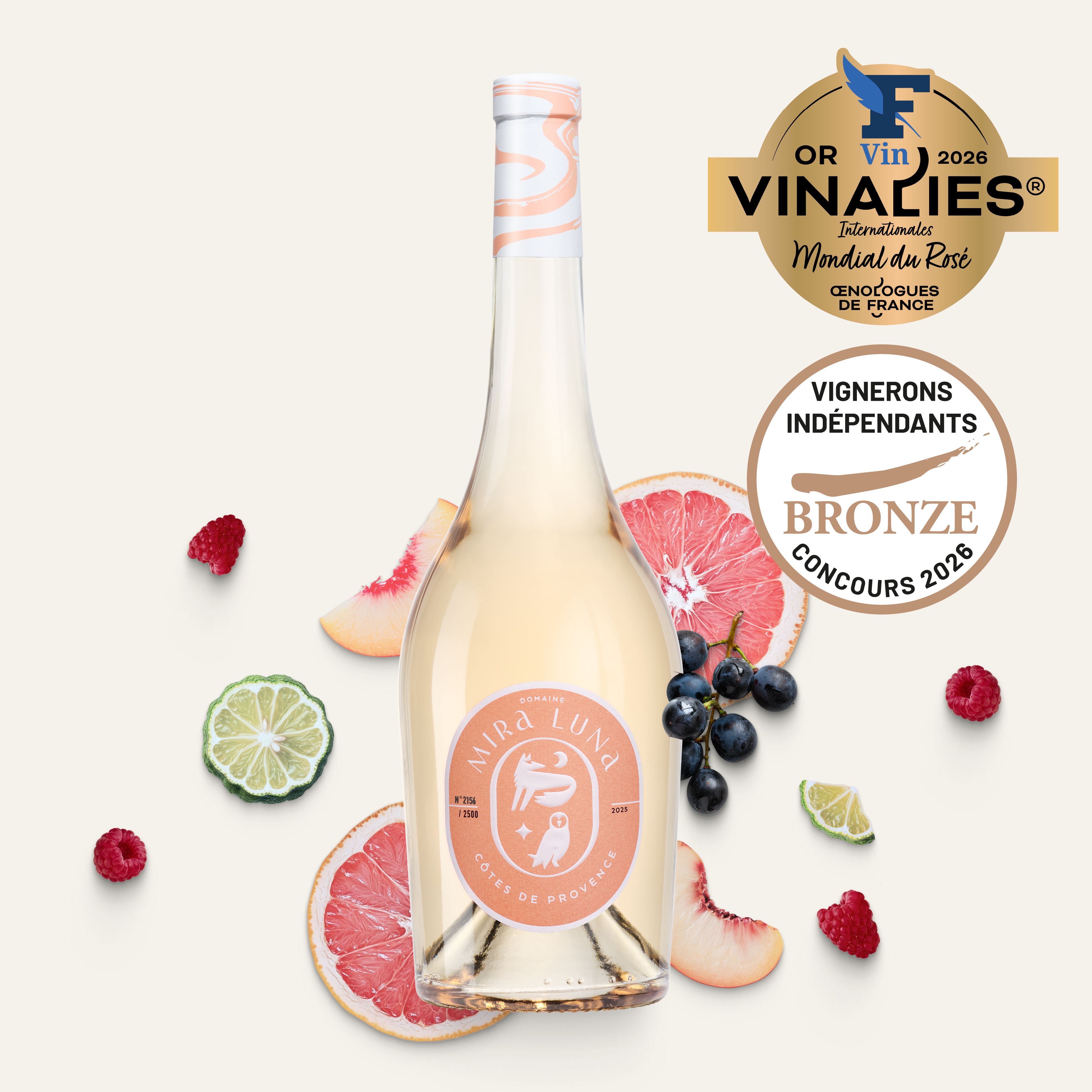 Vin Mira Luna Rosé Côtes de Provence 2025
