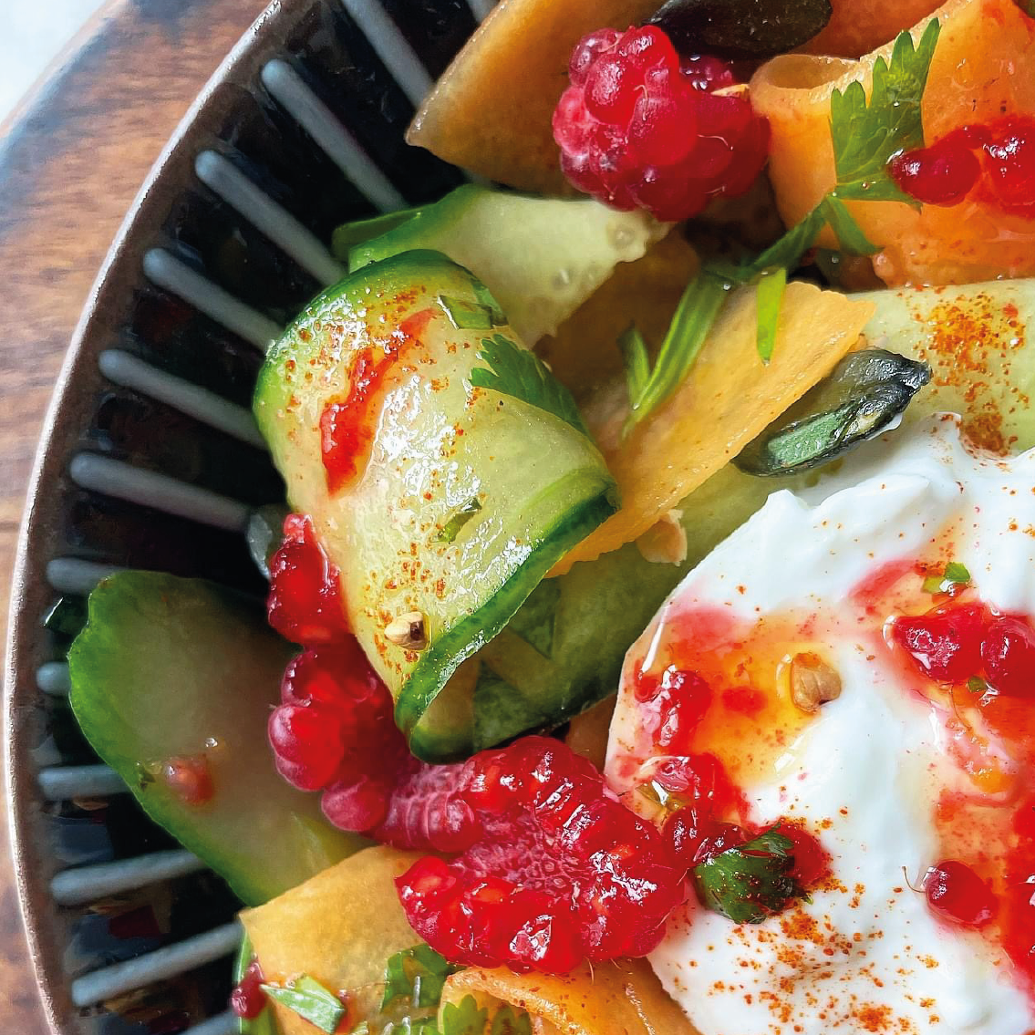 Salade melon et concombre