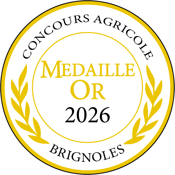 Médaille d'Or - Concours général Agricole de Brignoles 2026
