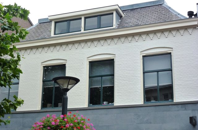 The Heuvel square in the centre of Oss with shops and cafes