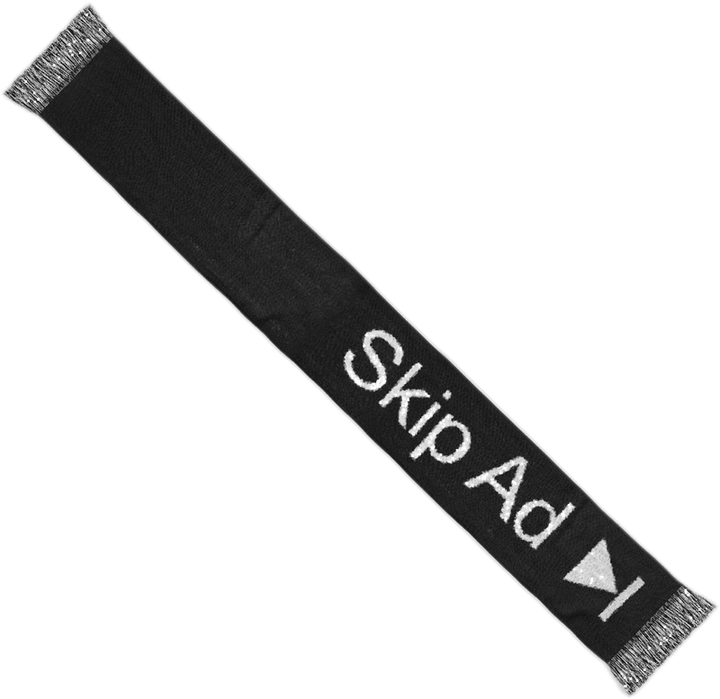 Skip Ad Scarf