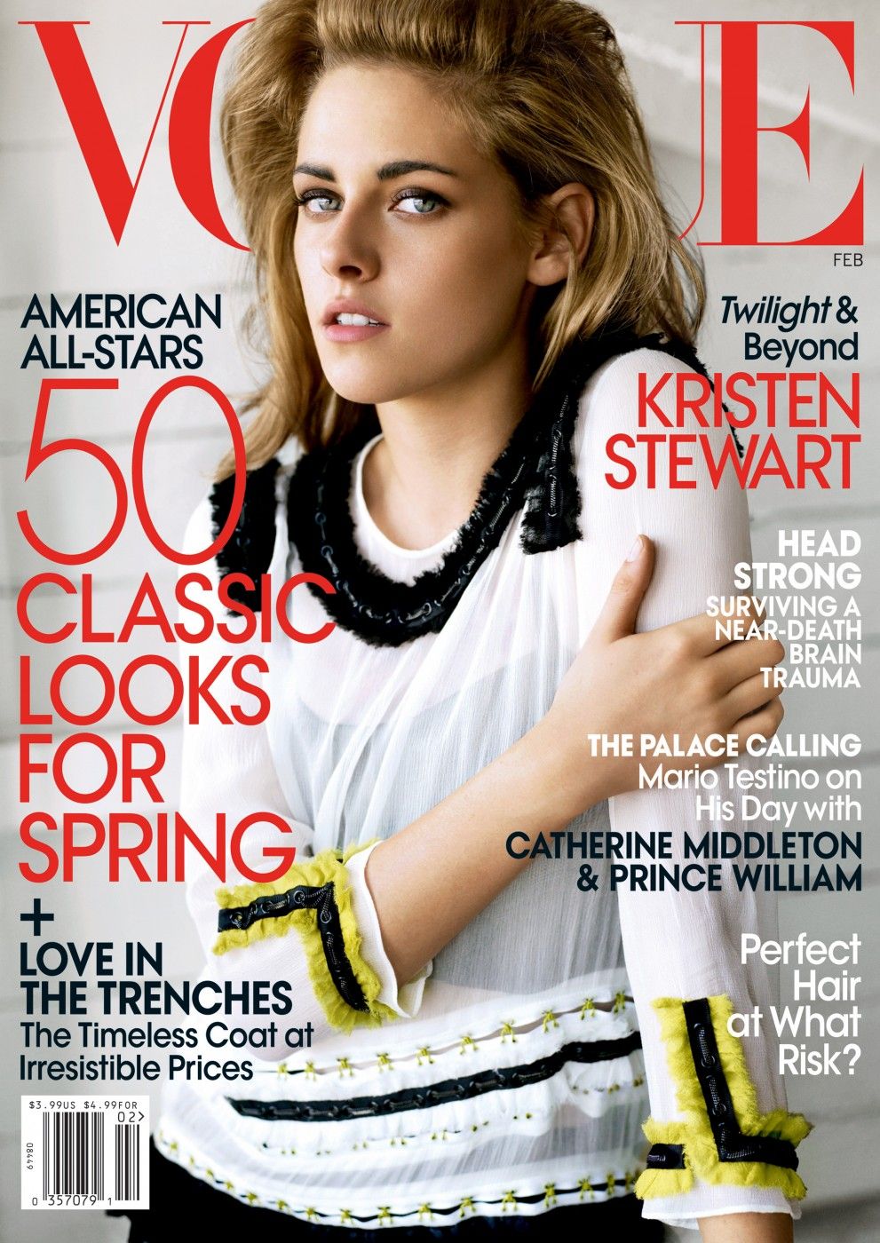 Kristen Stewart, American Vogue, February 2011