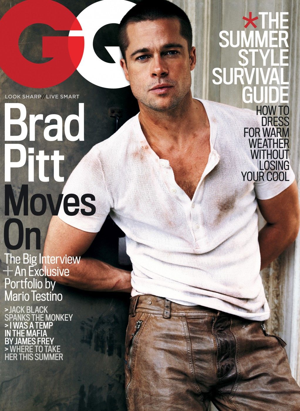 Brad Pitt, GQ, June 2005