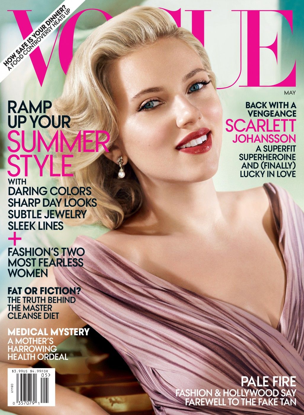 Scarlett Johansson, American Vogue, May 2012