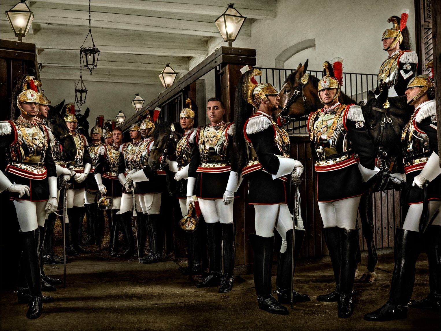 Mario Testino' Codes of Honour series
