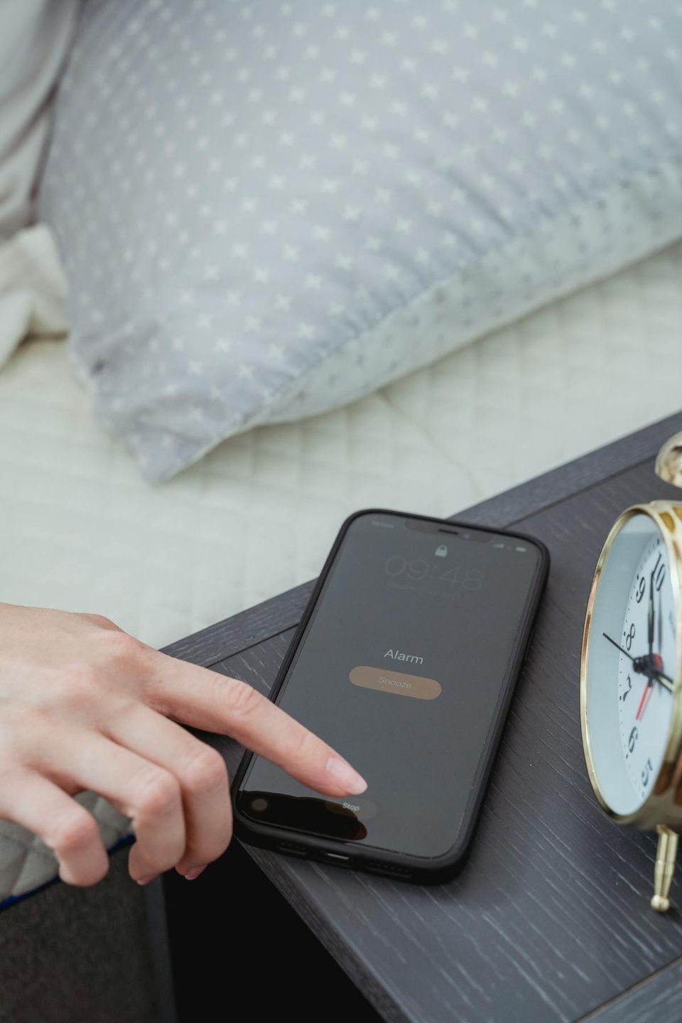 Mobile maintenance app reminder for HVAC filter change on a smartphone home screen