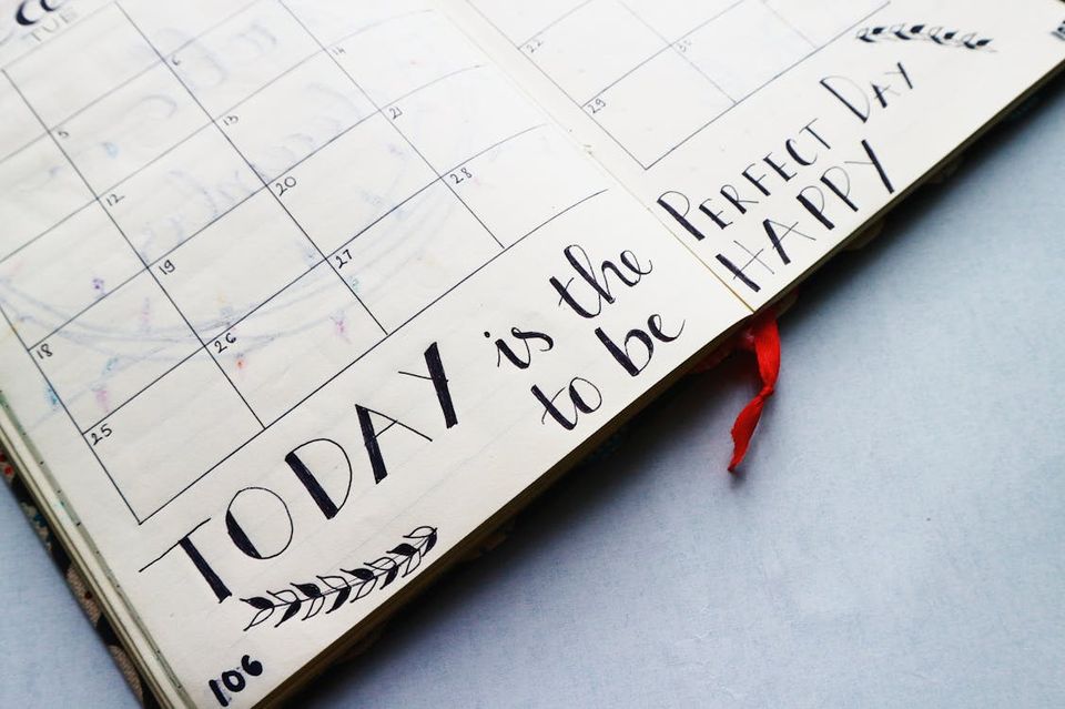 Calendar reminder for quarterly home document review session