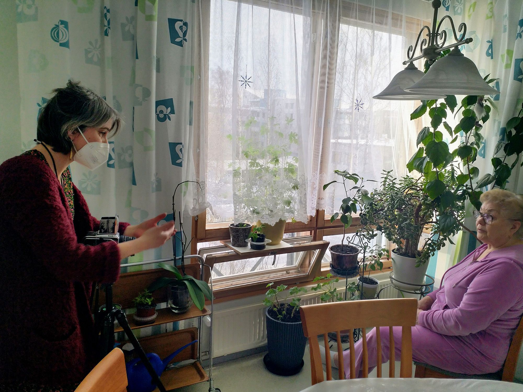 Sanni portraing Irina Svyd