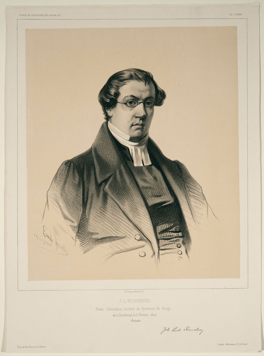 Портерт Юхана Людвига Рунеберга (Johan Ludvig Runebergin muotokuva)
