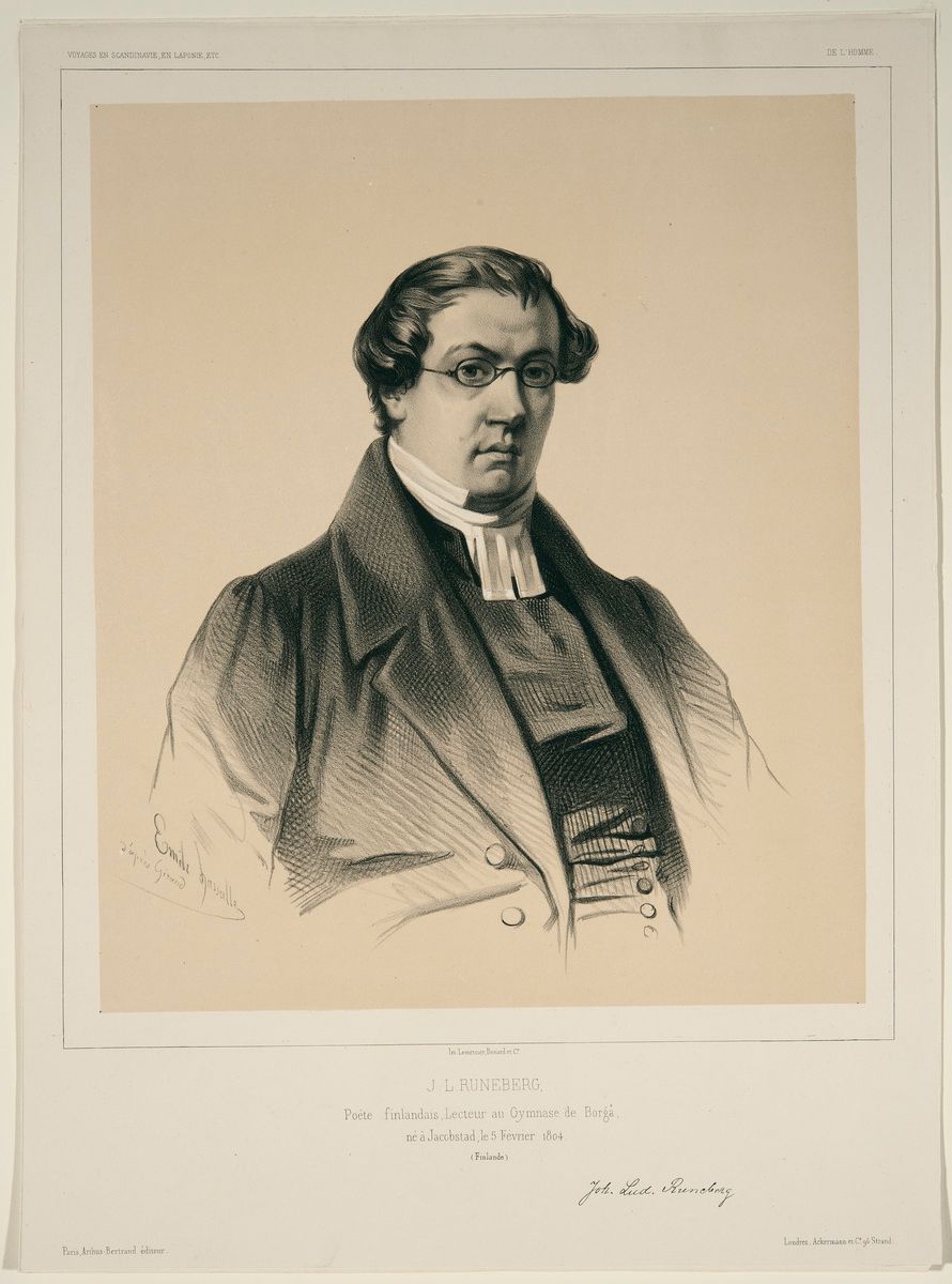 Портерт Юхана Людвига Рунеберга (Johan Ludvig Runebergin muotokuva)