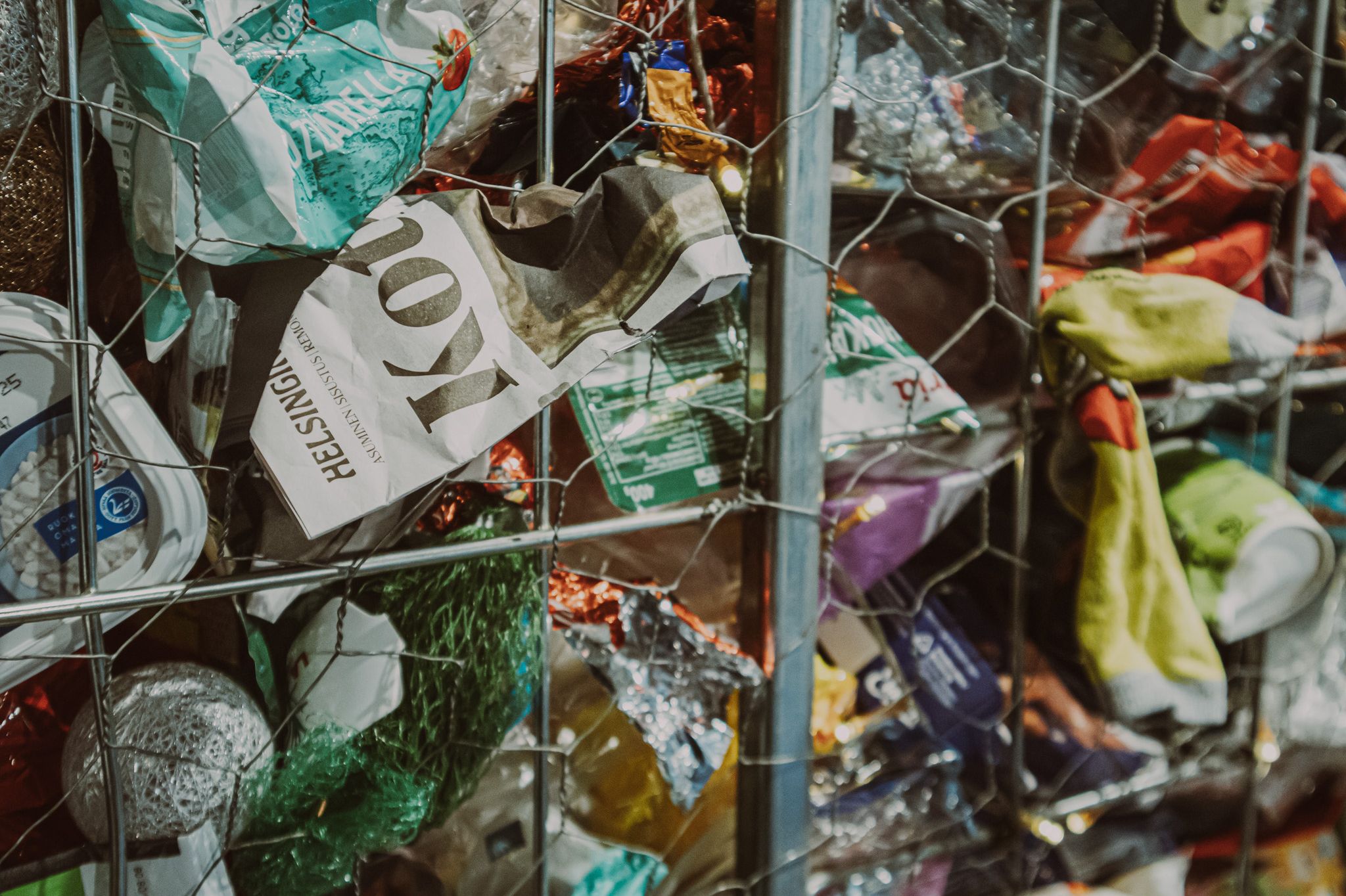 Выставка"Мусор" в Городском музее Хельсинки (Roskaa-näyttely Helsingin kaupunginmuseossa)