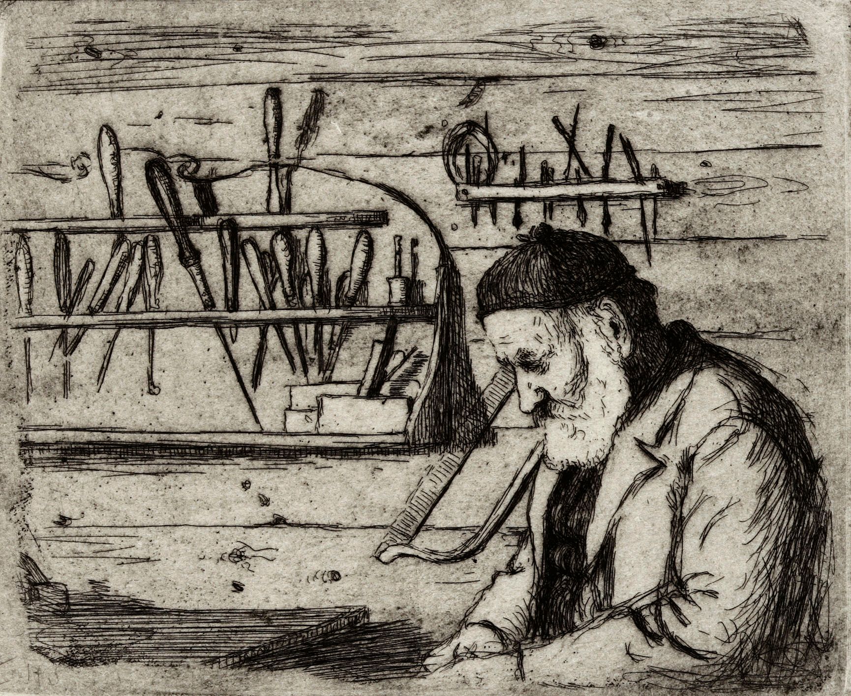 Hugo Simberg, Isä työpajassaan