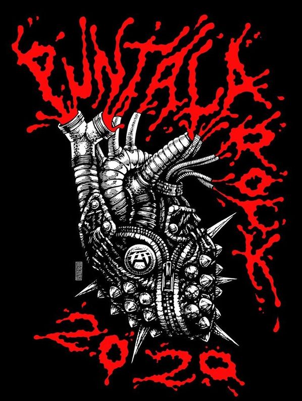 Плакат фестиваял Пунтала-рок 2020 (Puntala-Rock 2020 -festivaalin juliste)