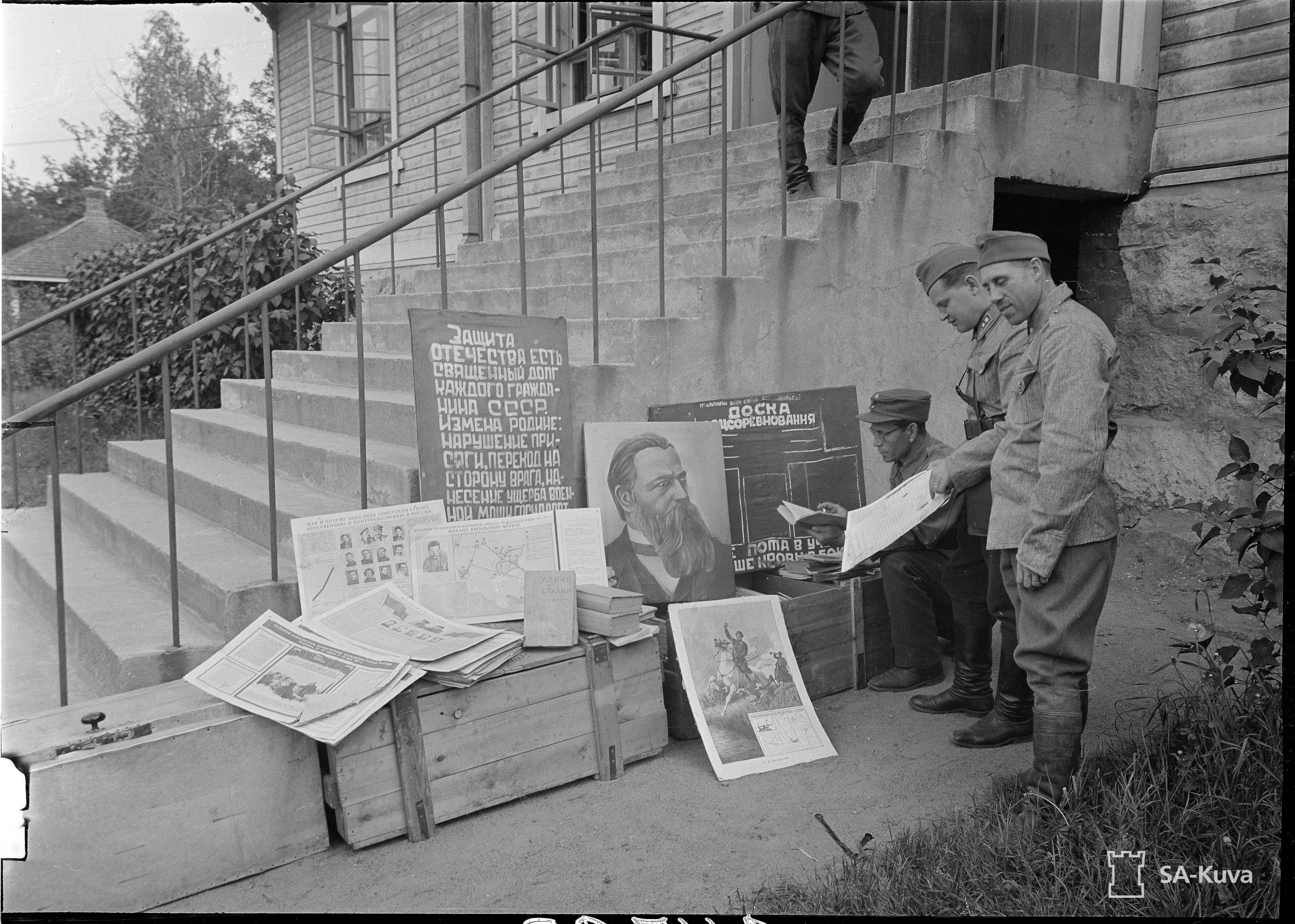 Neuvostoliittolaisen kenttävartion aineistoa