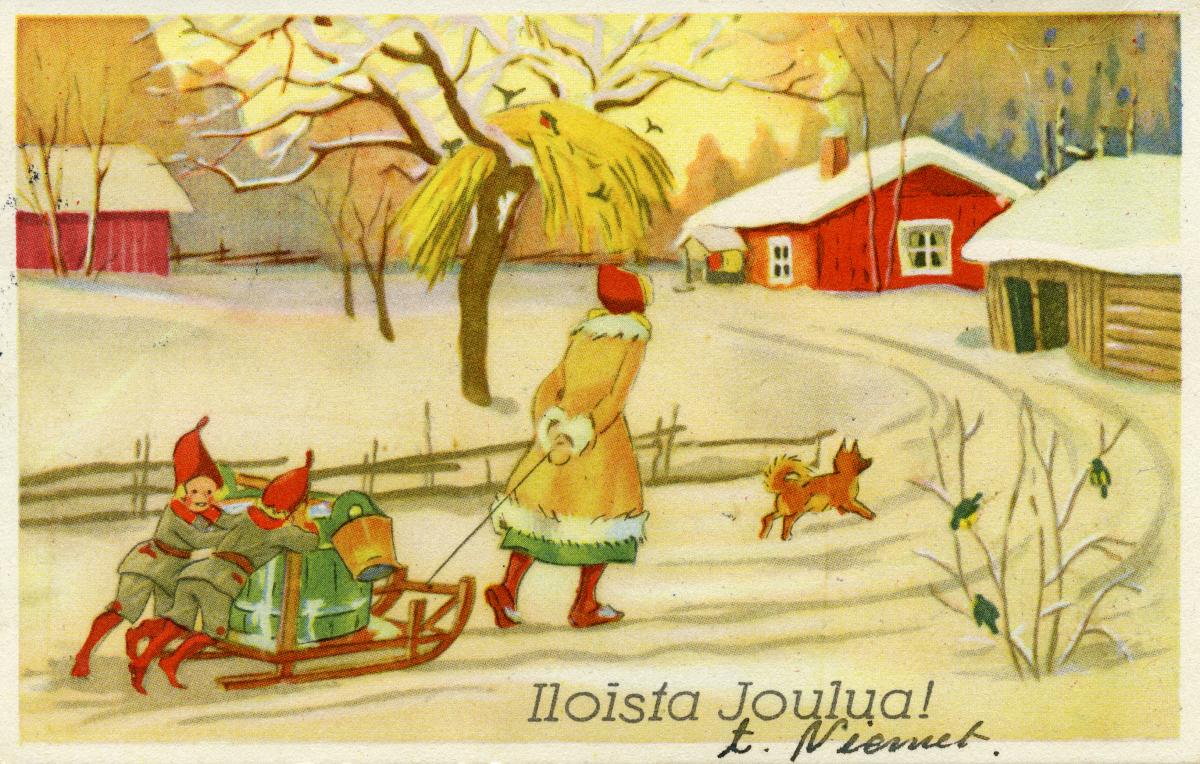 Рождественская открытка (Joulukortti)