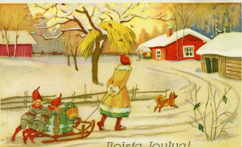 Рождественская открытка (Joulukortti)