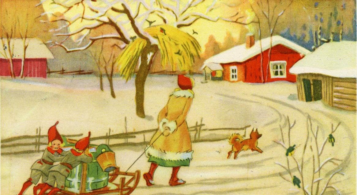 Рождественская открытка (Joulukortti)