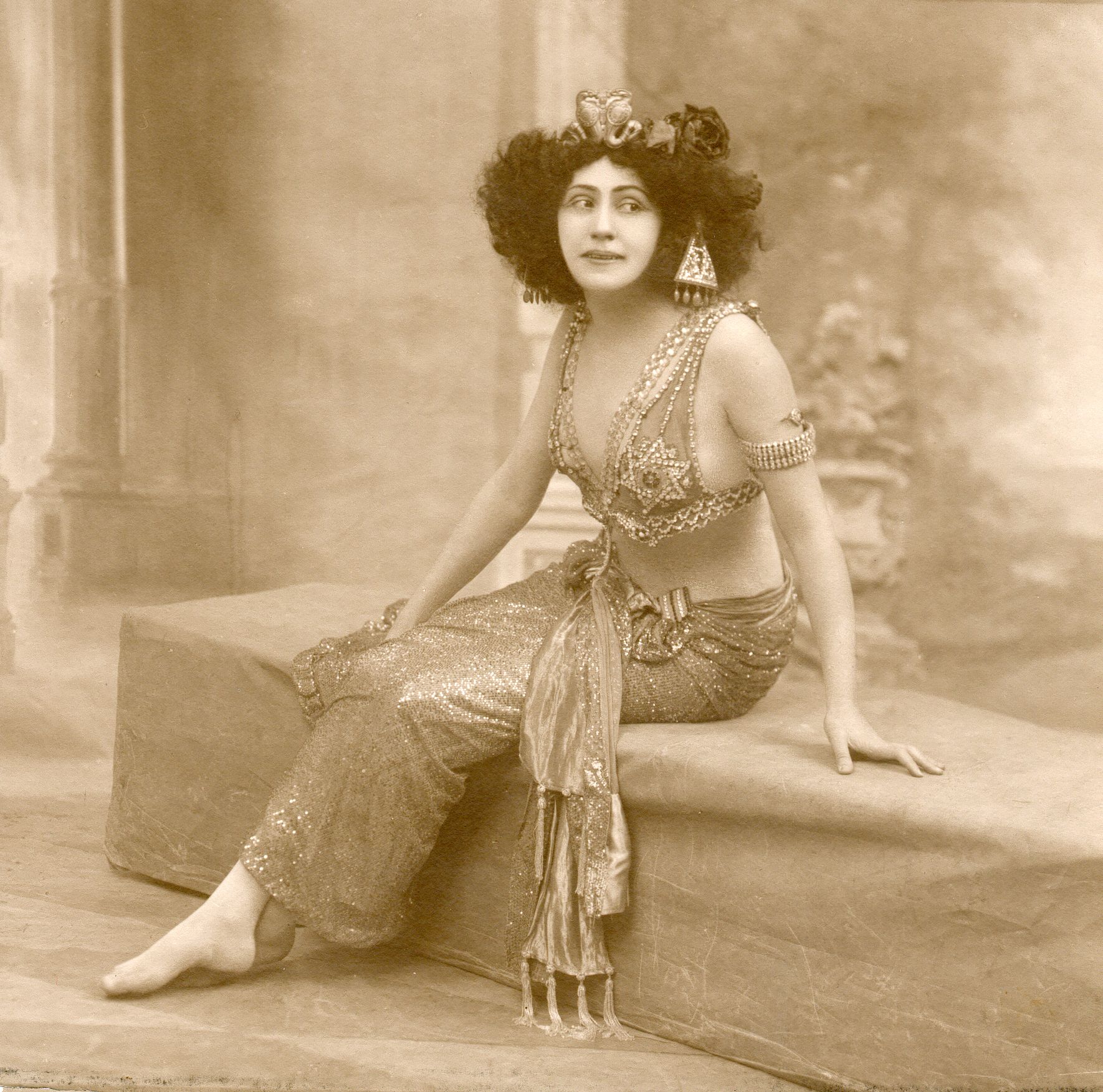 Айно Акте в роли Саломеи, Лондон, 1911 год (Aino Ackté Salomen roolissa, Lontoo, 1911)