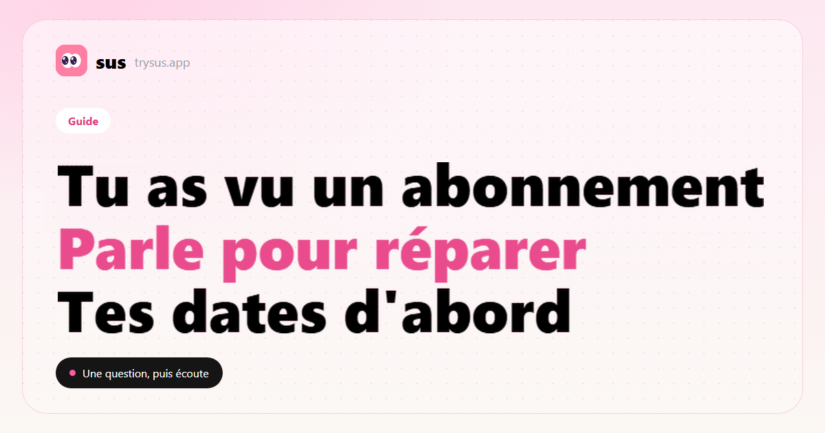Couverture SUS : la discussion de réparation après un nouvel abonnement Instagram. Guide.