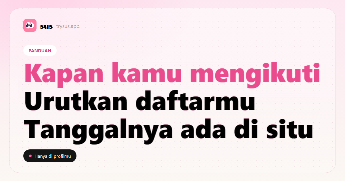 Sampul SUS: cara melihat kapan kamu mengikuti seseorang di Instagram.