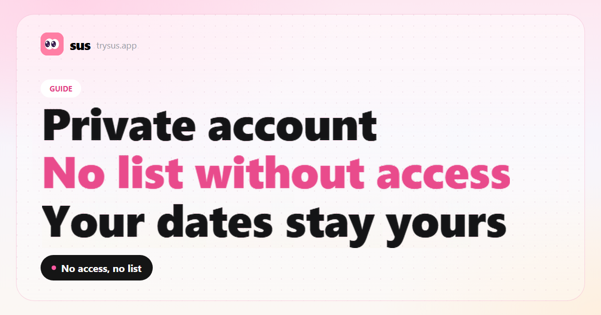 SUS cover: can you see recent follows on a private Instagram account.