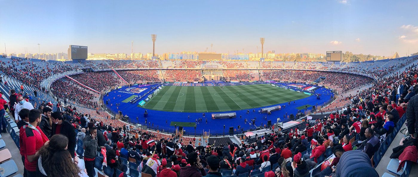 Cairo International Stadium in Egypt