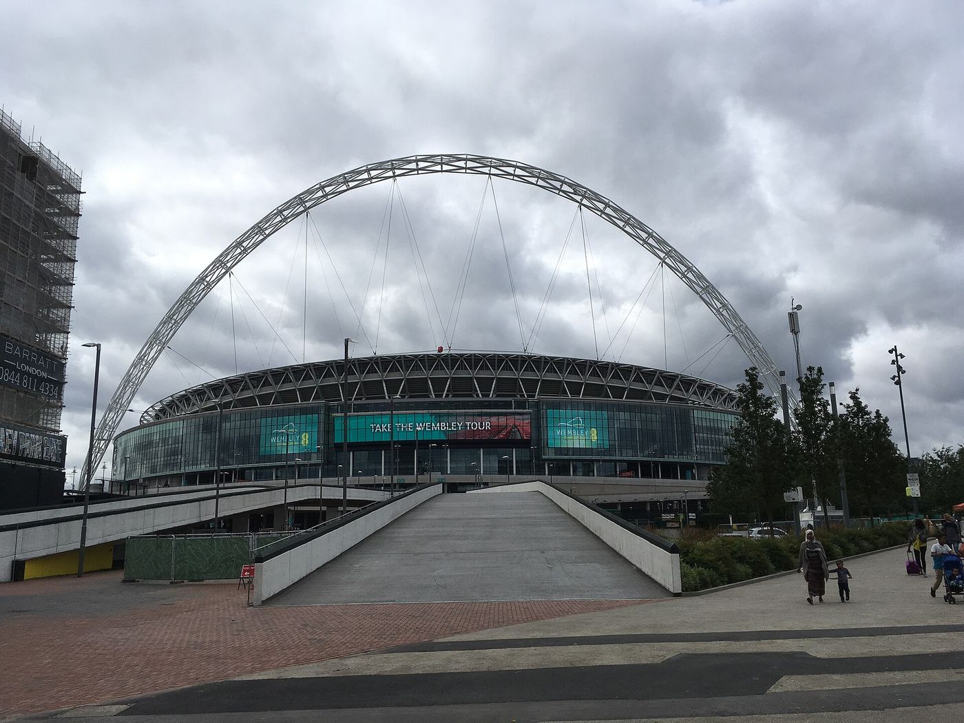 Wembley Stadium in London