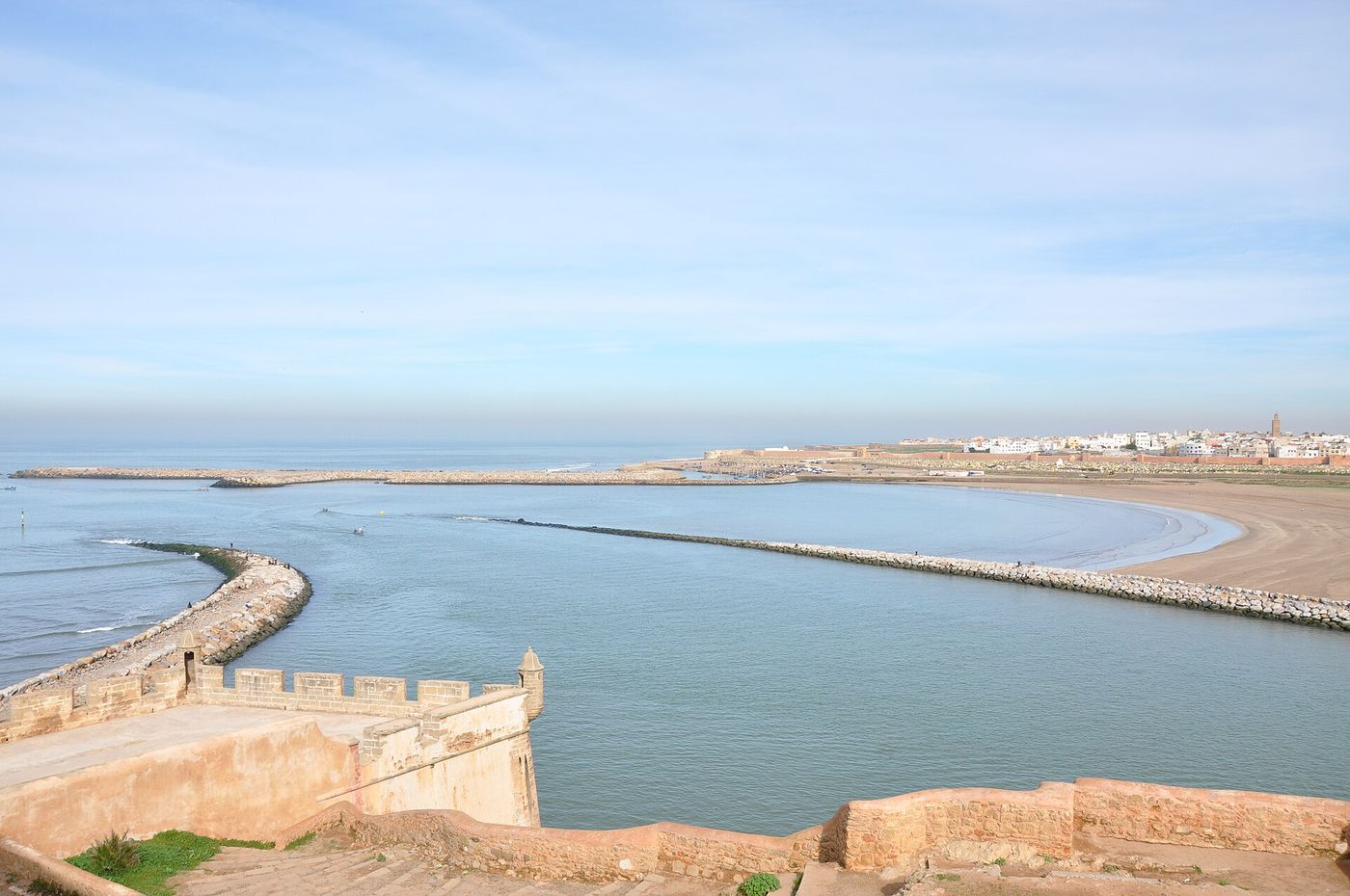 View from the Kasbah of the Udayas in Rabat, Morocco, the area hosting the Junior Starlets' U-17 Women's World Cup matches