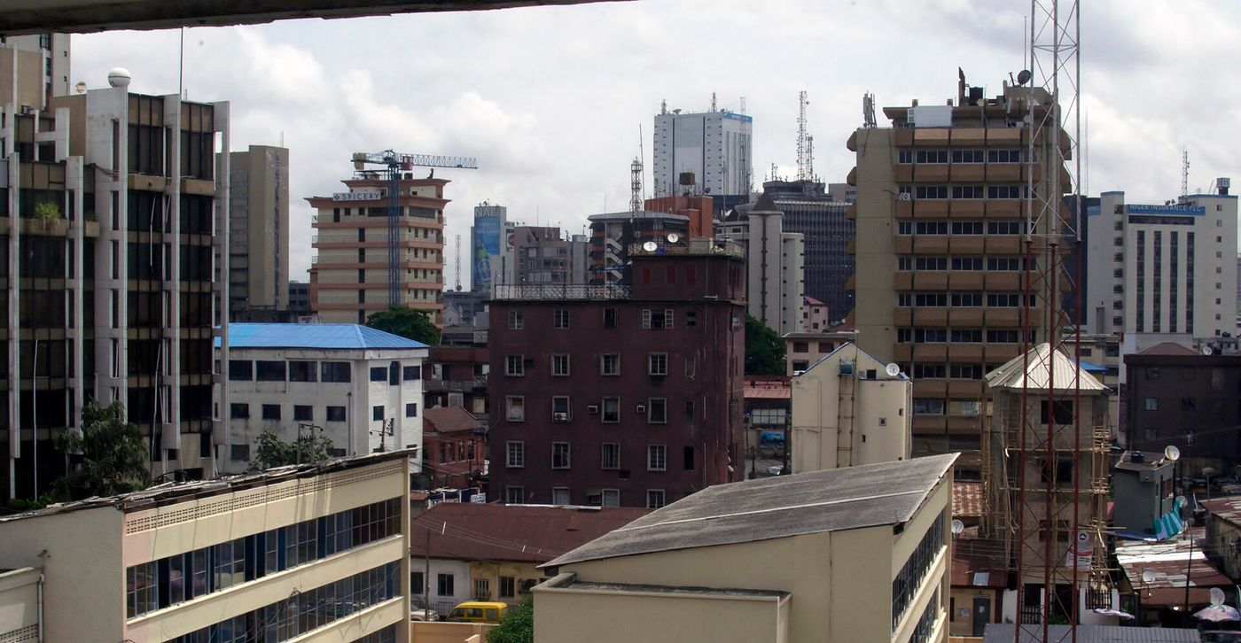 Lagos Island cityscape in Nigeria, host city of the CAF Awards 2026