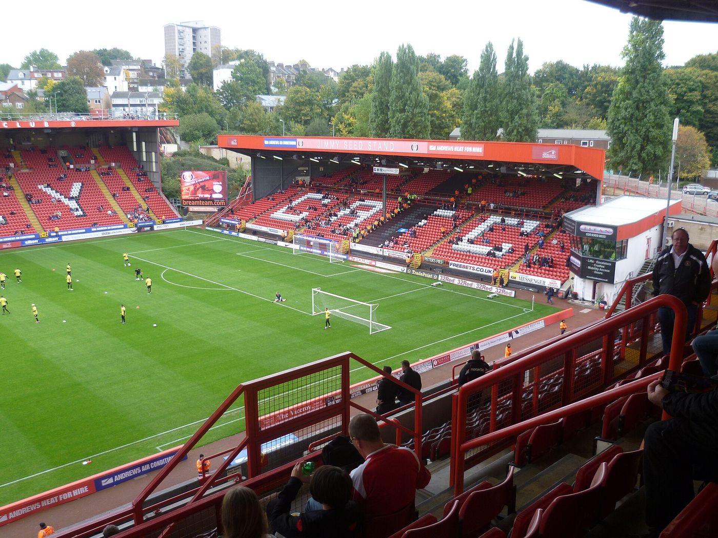 The Valley, home of Charlton Athletic