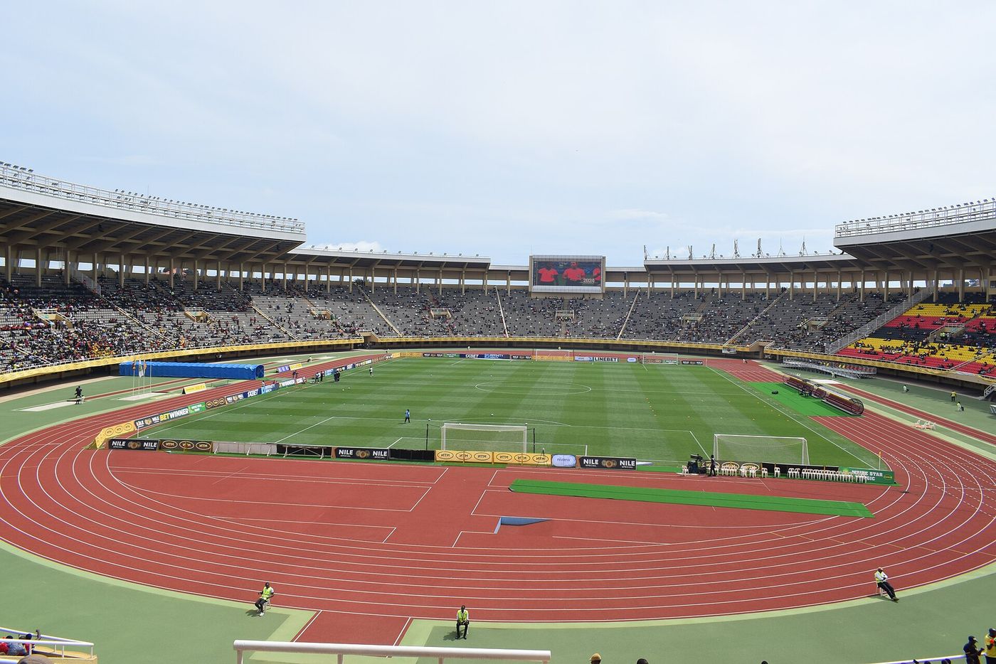 Matchday at Mandela National Stadium in Uganda, an AFCON 2027 co-host nation