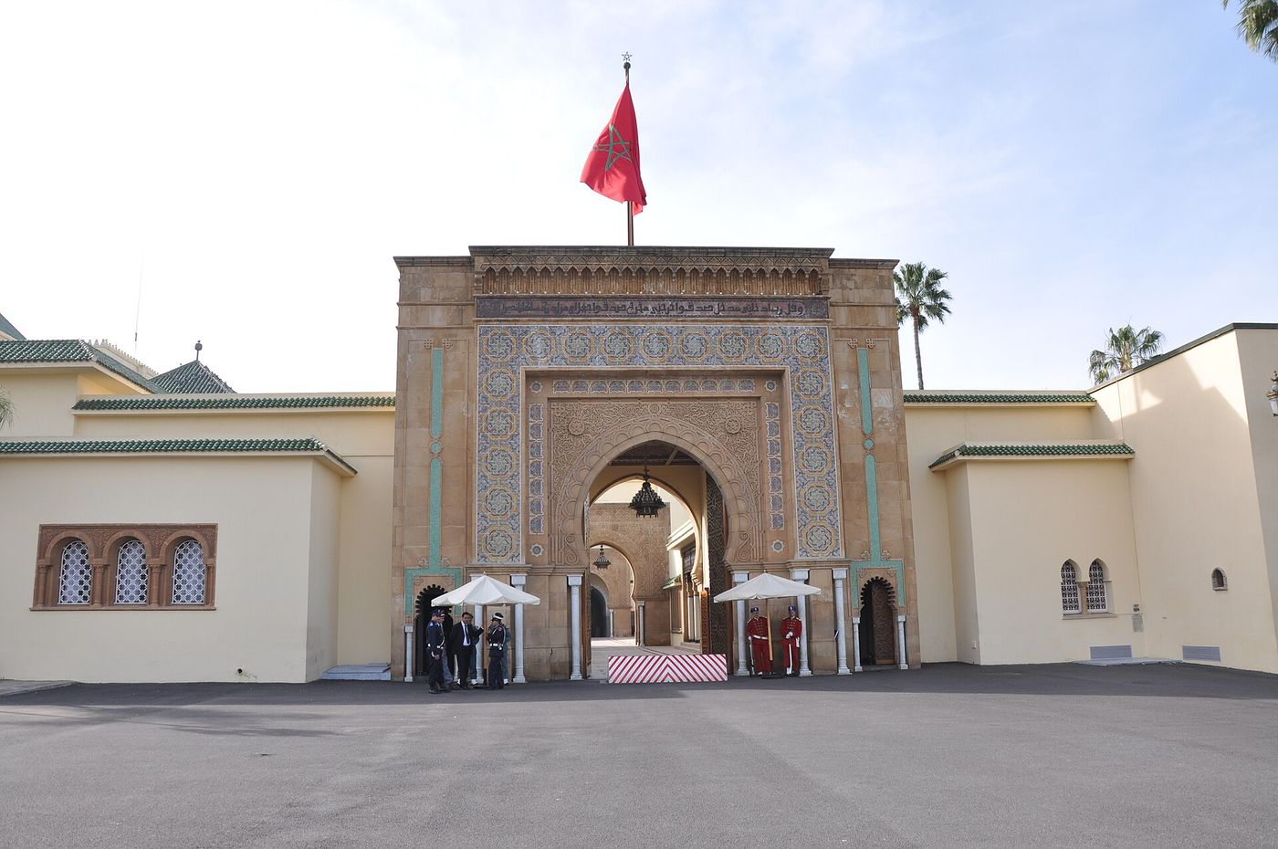 The Royal Palace in Rabat, Morocco, host city of the U-17 Women's World Cup where the Junior Starlets face the USA