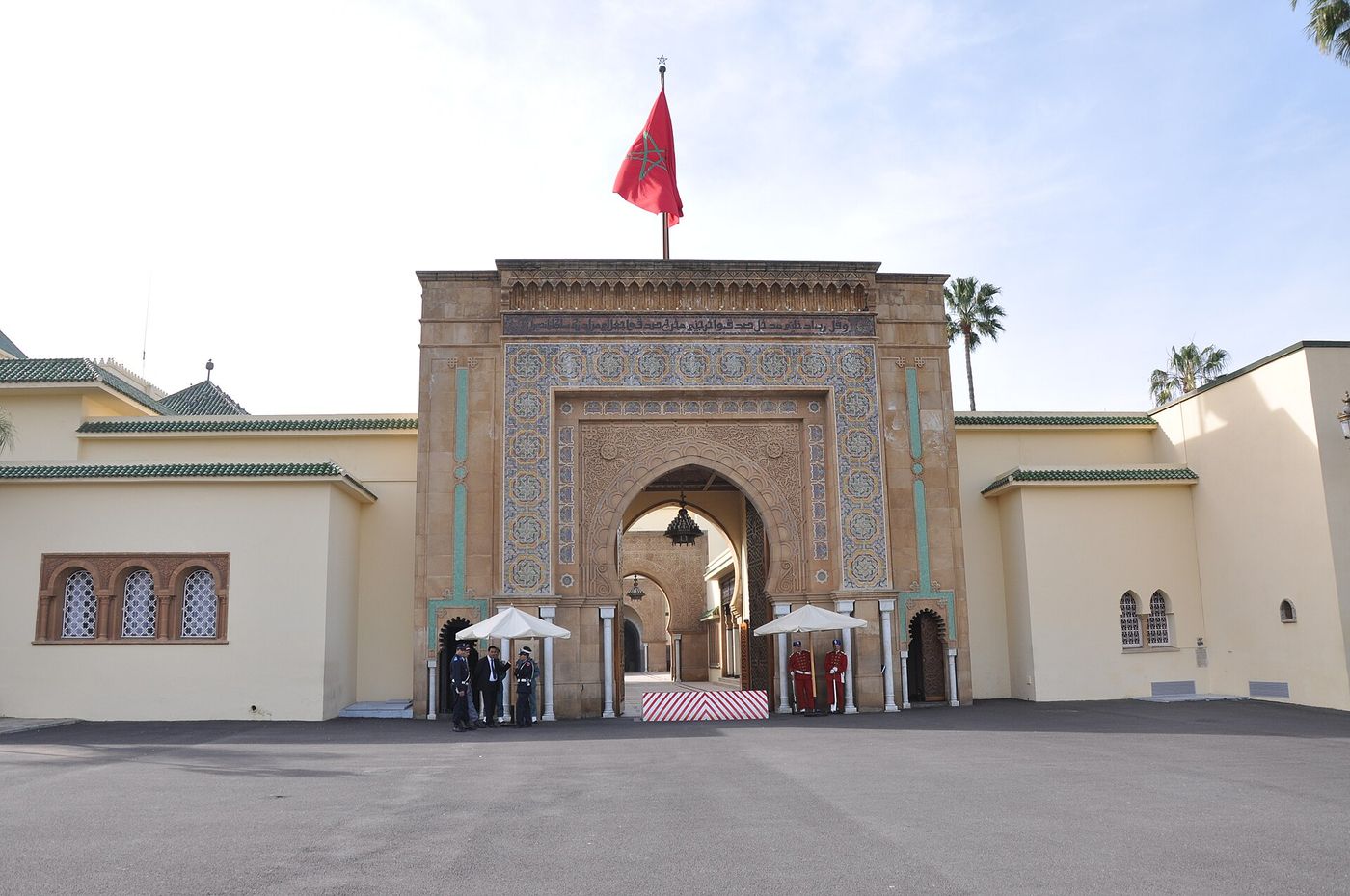 The Royal Palace in Rabat, Morocco, host city of the U-17 Women's World Cup where the Junior Starlets face the USA