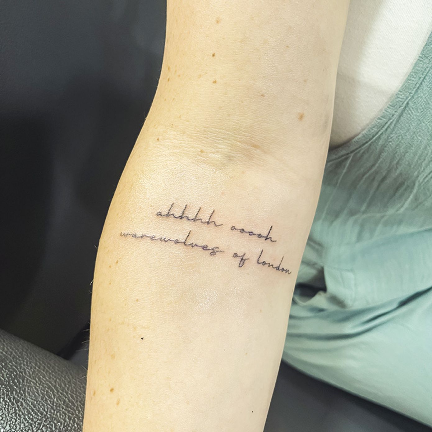 ephemeral being tattooed