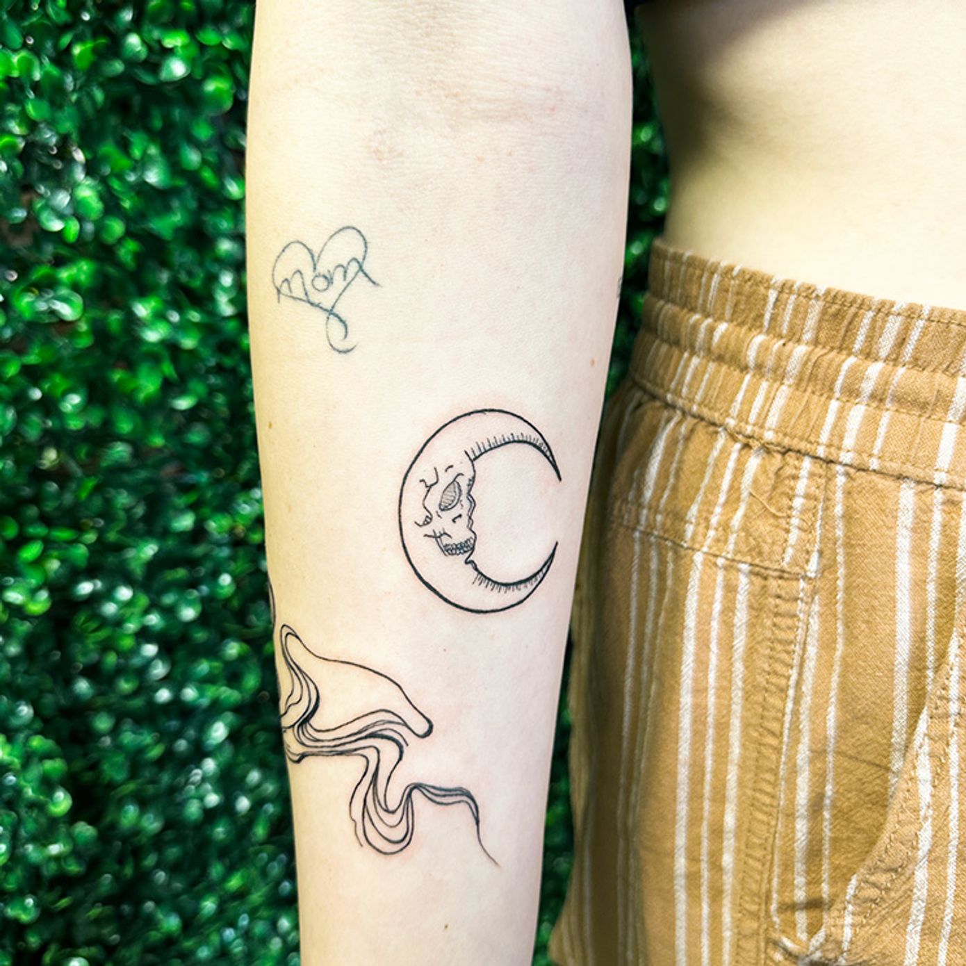 ephemeral being tattooed