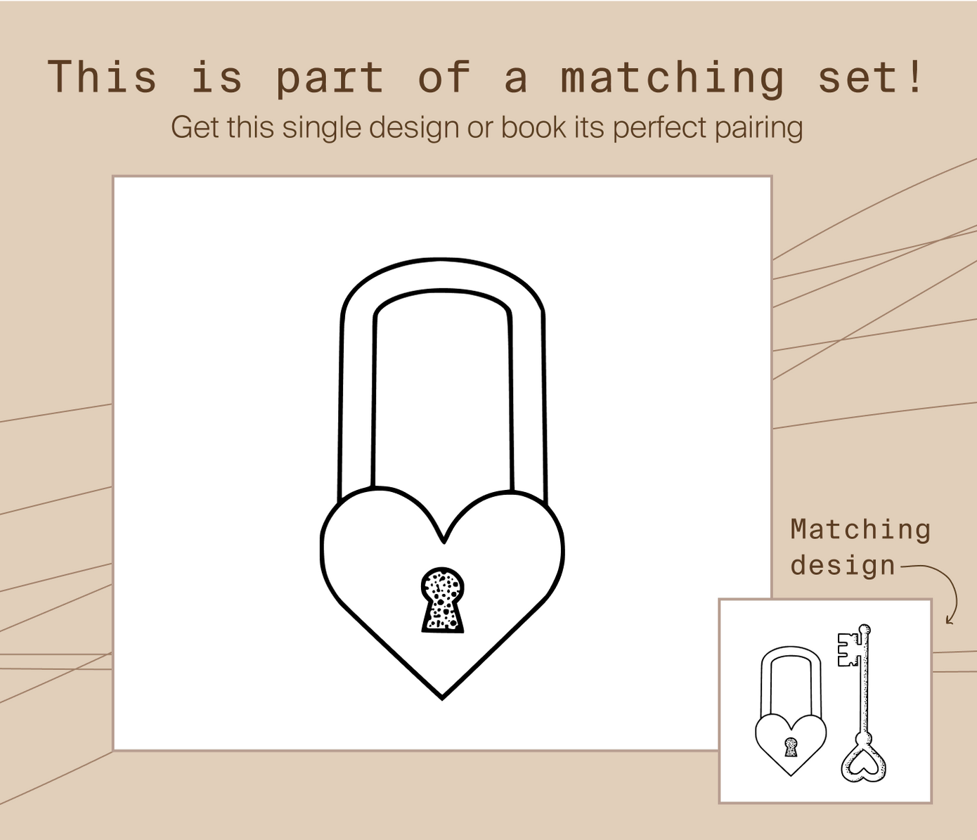lock tattoo