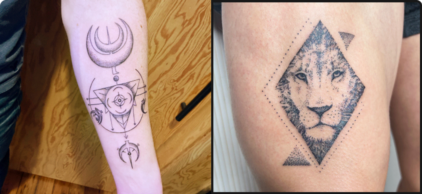 dramatic tattoo example