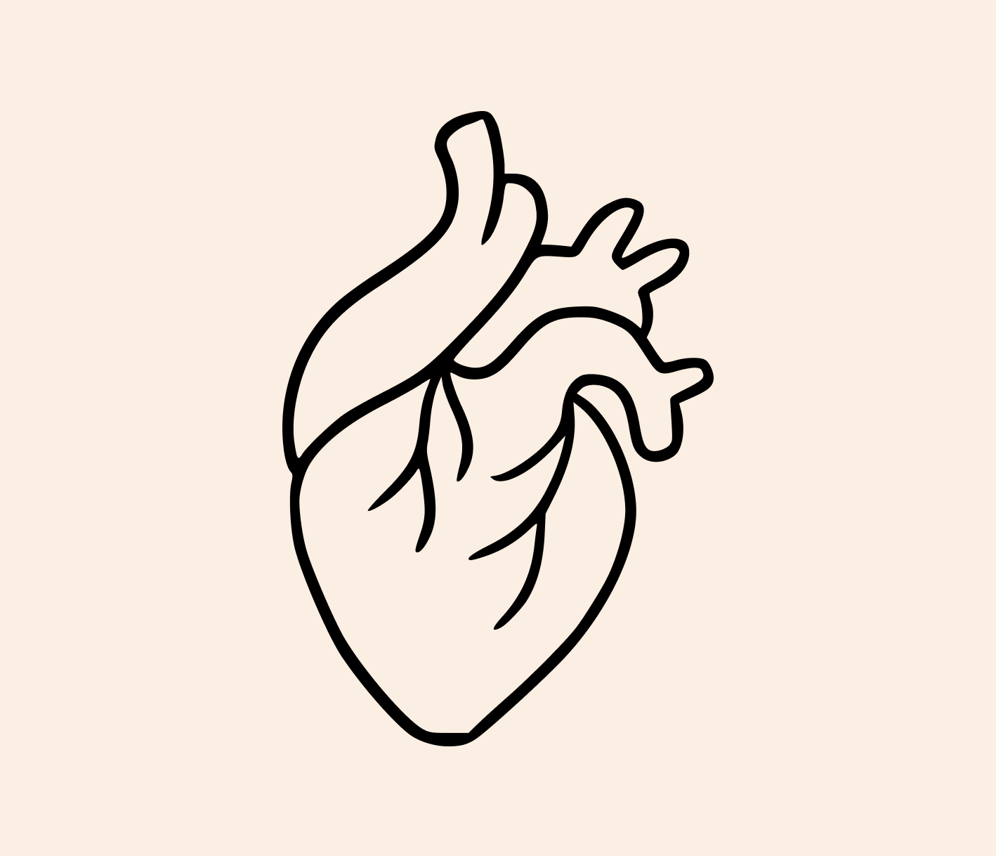 Heart tattoo design Royalty Free Vector Image - VectorStock