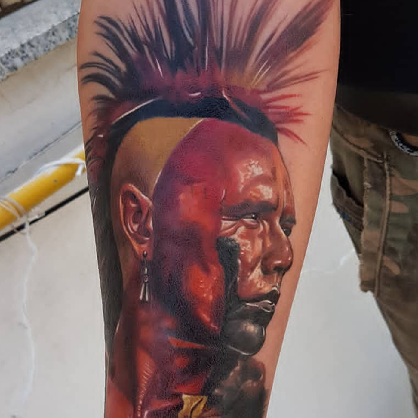 ephemeral being tattooed