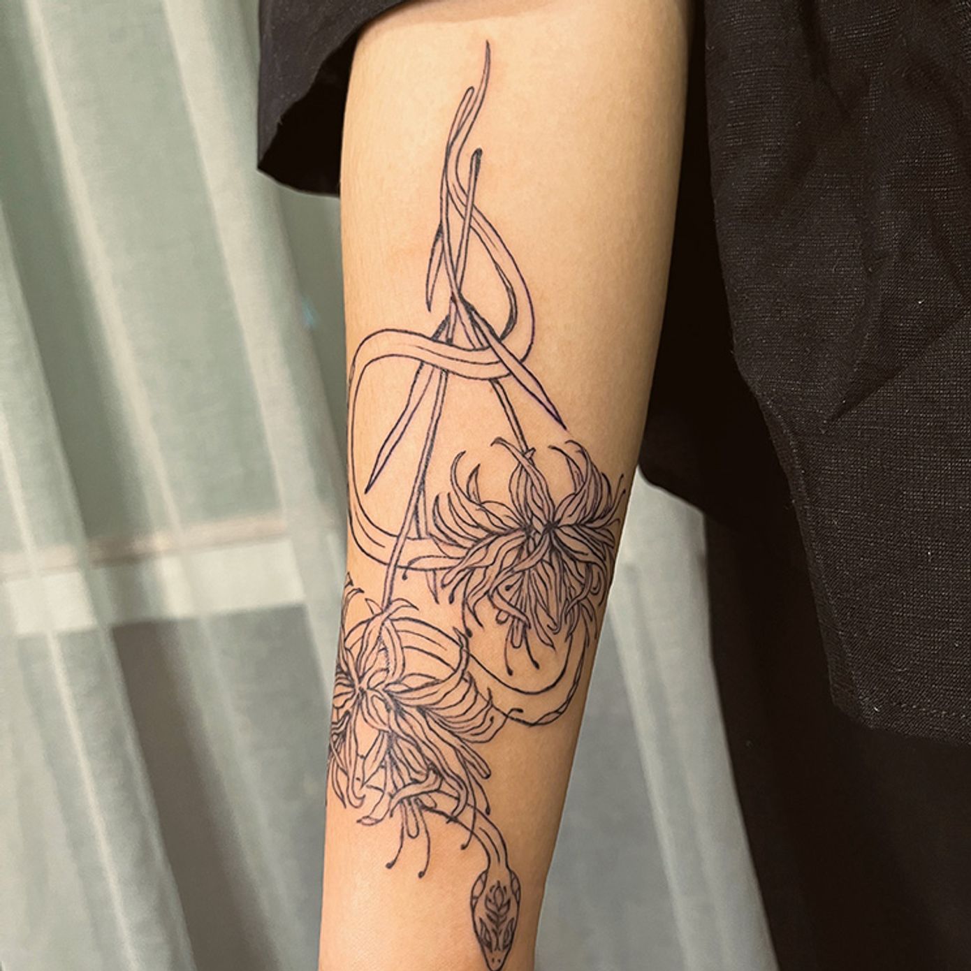 ephemeral being tattooed