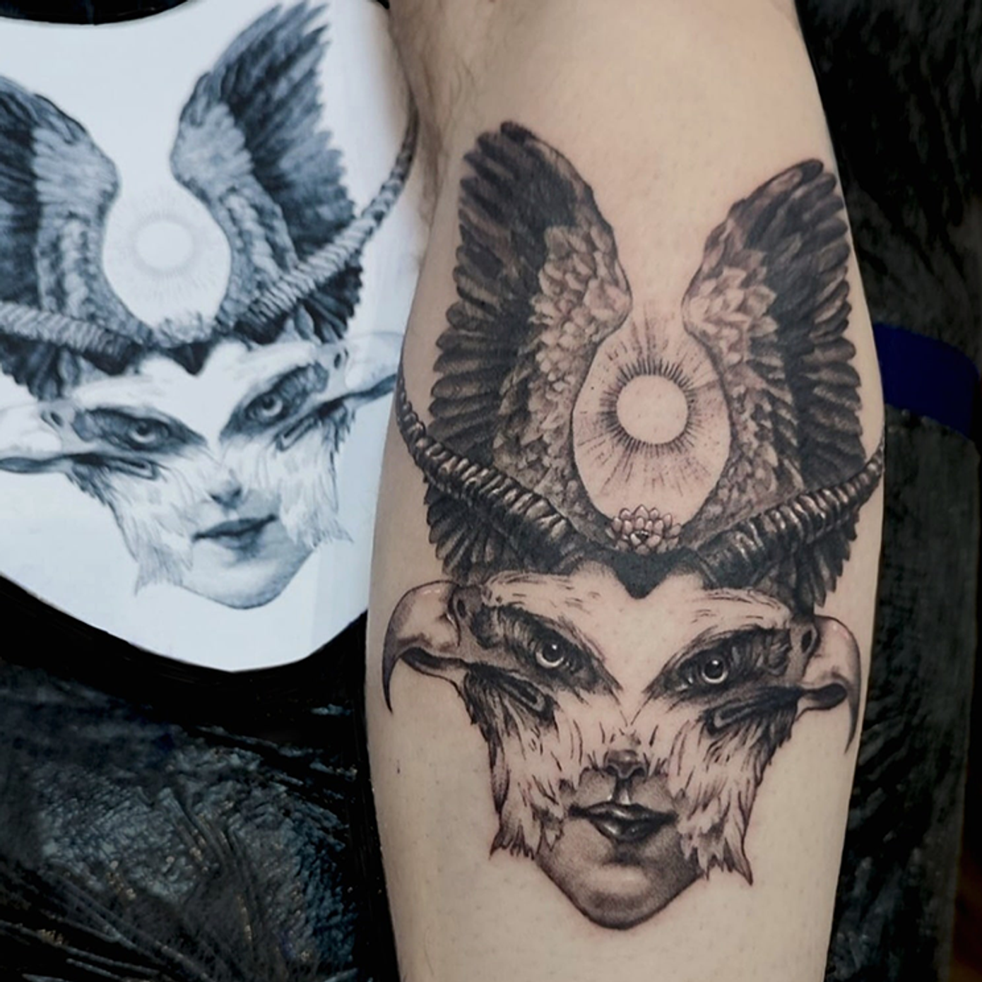 ephemeral being tattooed