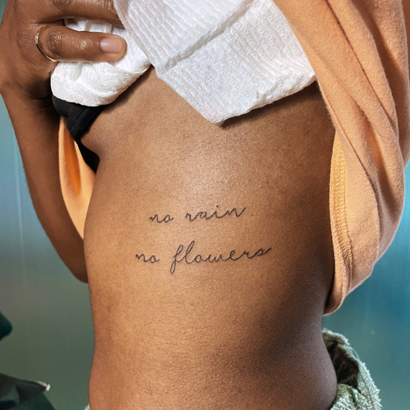 ephemeral being tattooed