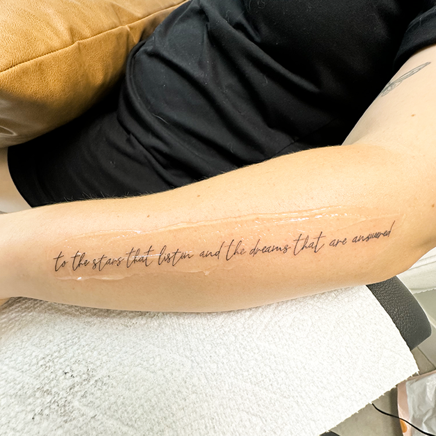 ephemeral being tattooed
