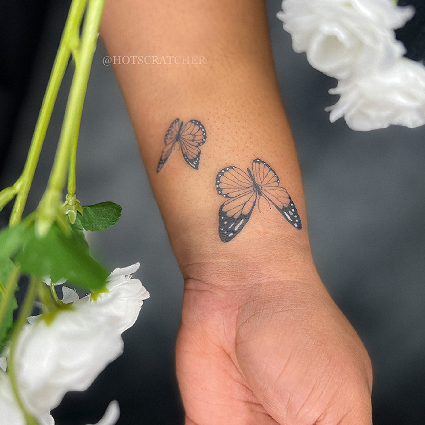 ephemeral being tattooed