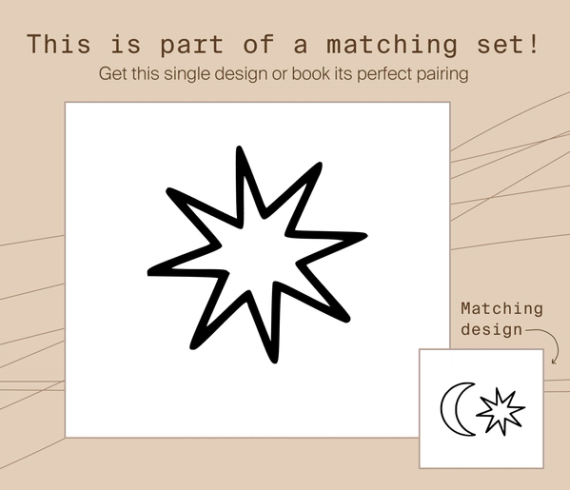 sun tattoo set