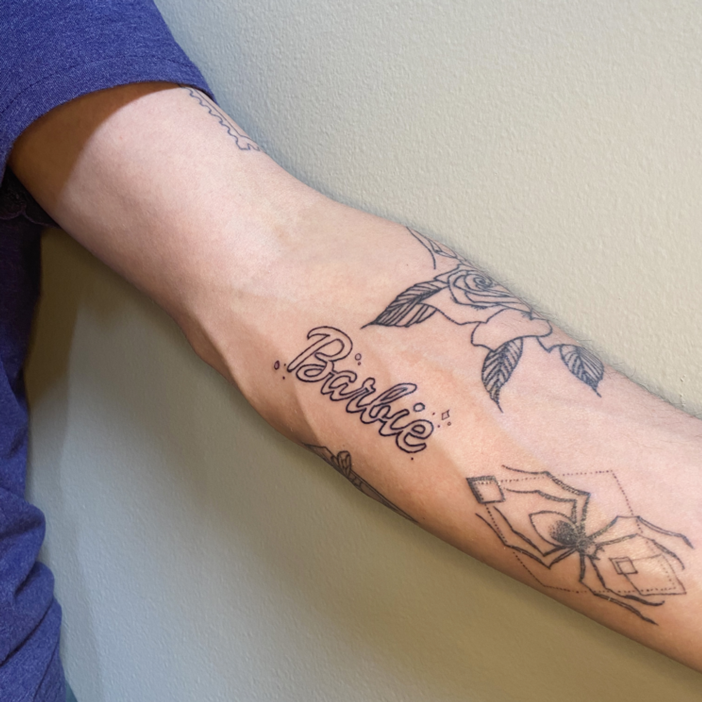 ephemeral being tattooed