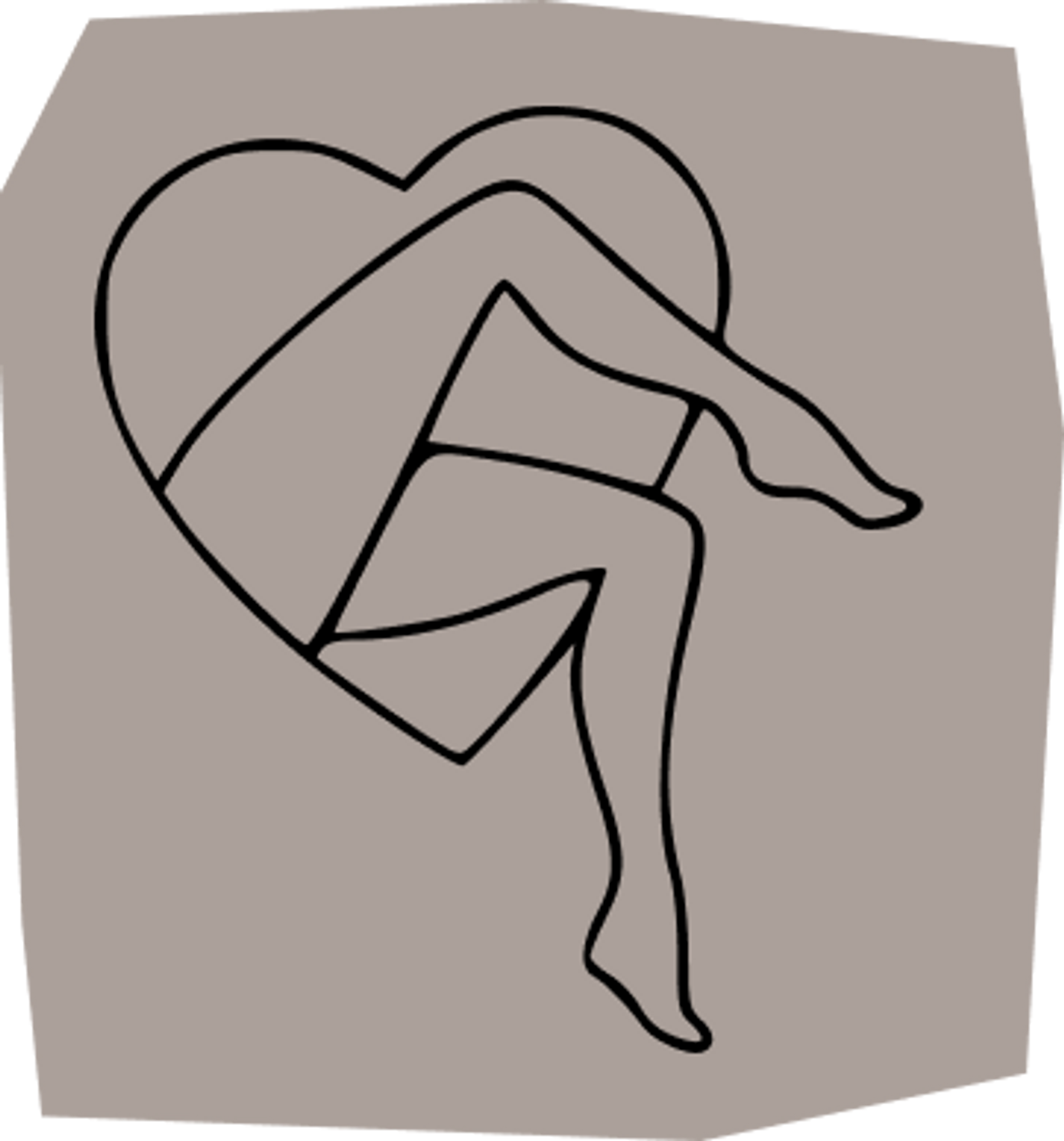 pinup legs tattoo design